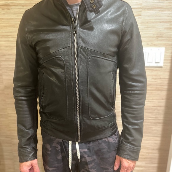 G-Star RAW leather jacket. Raw cargo line. - Picture 9 of 9